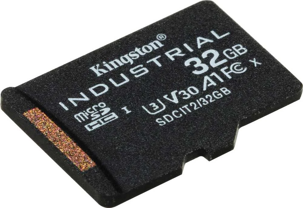 Atminties kortelė „Kingston Technology“ 32 GB „Micro SDHC Industrial C10 A1 pSLC“ kortelė, vienguba pakuotė be adapterio