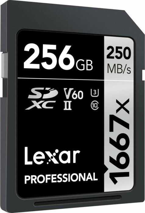 Atminties kortelė LEXAR PROFESSIONAL SDHC / SDXC 1667X UHS-II 256 GB