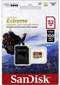 Atminties kortelė SanDisk Extreme Micro SD 32Gb