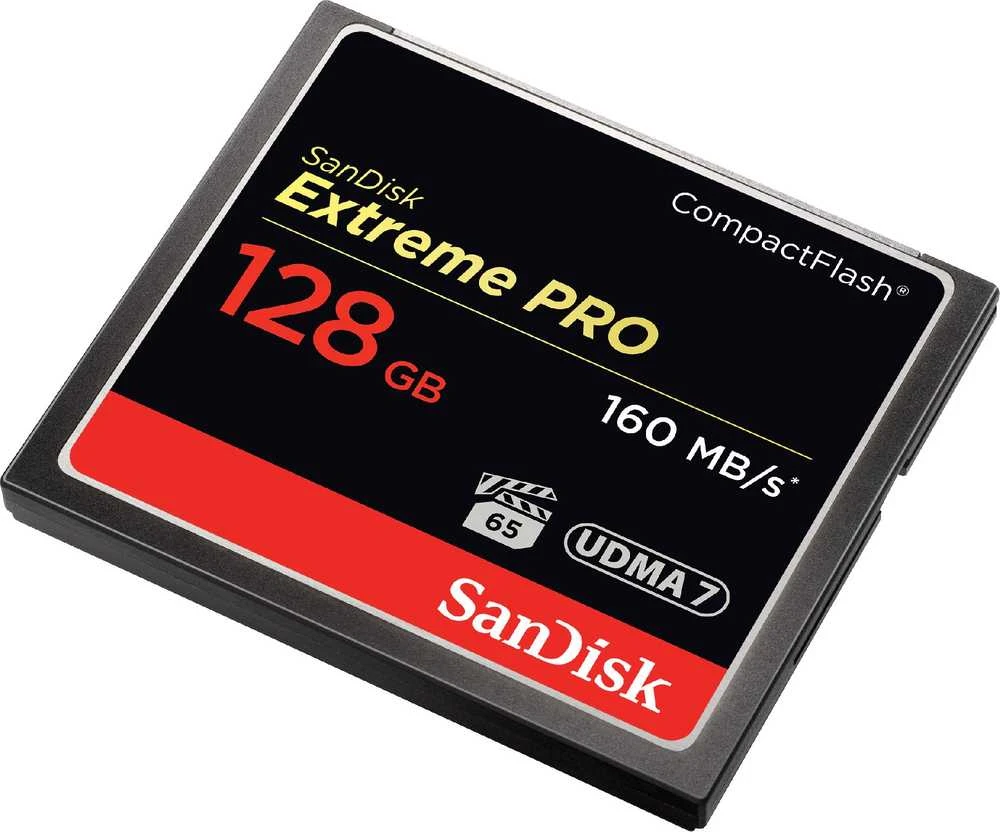 Atminties kortelė Sandisk Extreme Pro Compact Flash 160MB/s 128GB