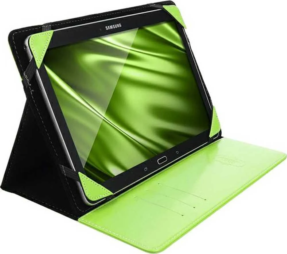 Oem BLUN universalus planšetinio kompiuterio dėklas 12,4" (UNT) žalios spalvos