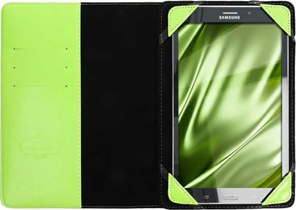Oem BLUN universalus planšetinio kompiuterio dėklas 12,4" (UNT) žalios spalvos
