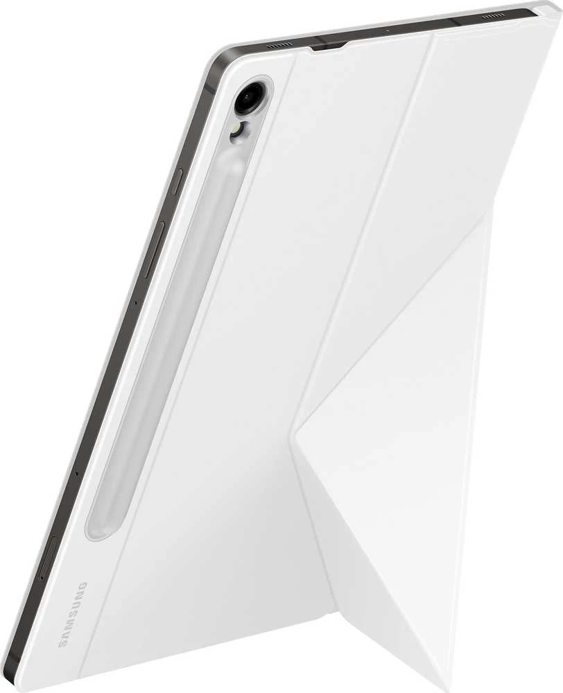 112803 EF-BX710PWE Samsung Smart Book dėklas skirtas Galaxy Tab S9/S9 FE baltos spalvos