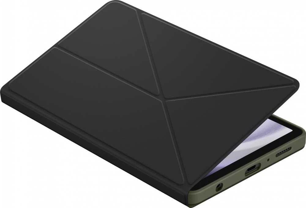 Samsung Planšetinio kompiuterio dėklas Galaxy Tab A9 Book Cover, Juodos spalvos