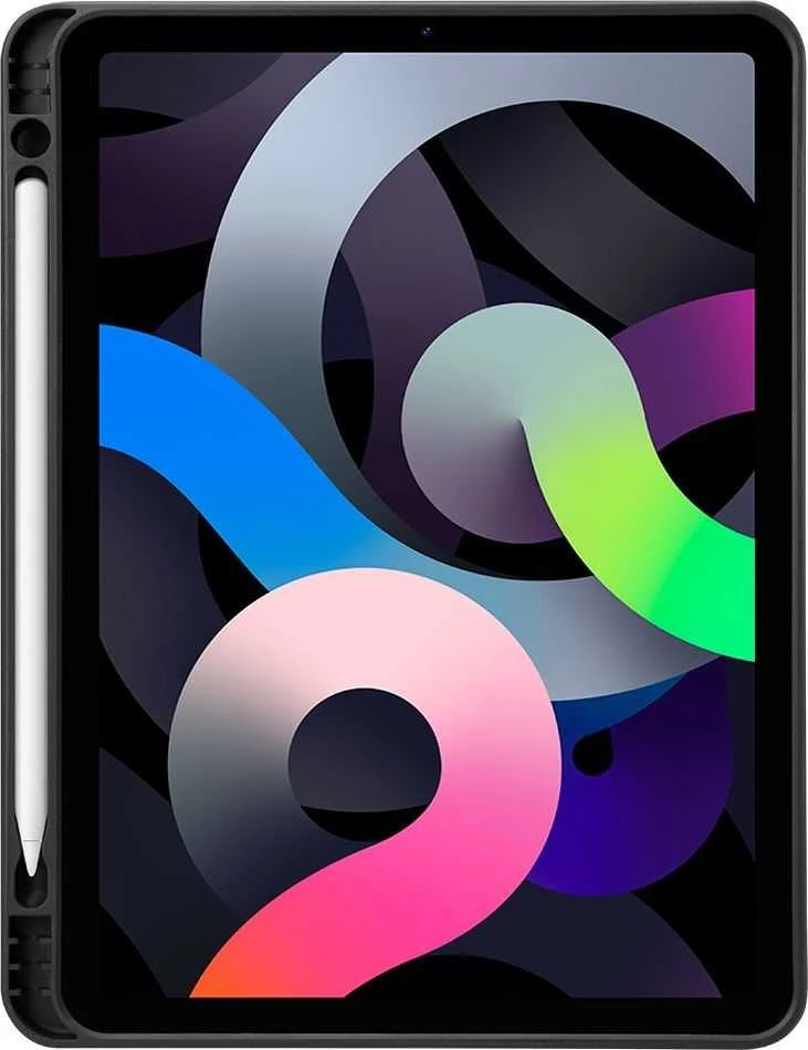 Spigen Liquid Air Folio, juodas - iPad Air 10.9" (2022/2020)/11" 2024/2025