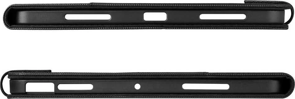 Spigen Liquid Air Folio, juodas - iPad Air 10.9" (2022/2020)/11" 2024/2025