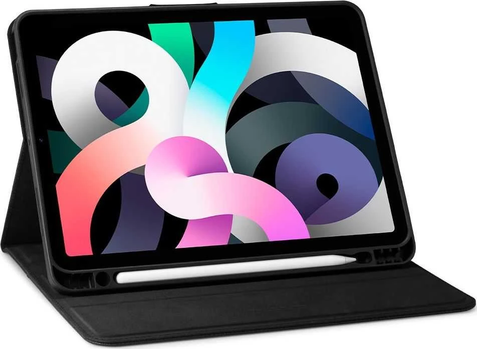 Spigen Liquid Air Folio, juodas - iPad Air 10.9" (2022/2020)/11" 2024/2025