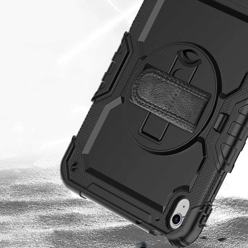 Tech-Protect Solid360 Apple iPad 10.9” 10 / 2022 / 11” 11 / 2025 – dėklas planšetiniam kompiuteriui juodos spalvos
