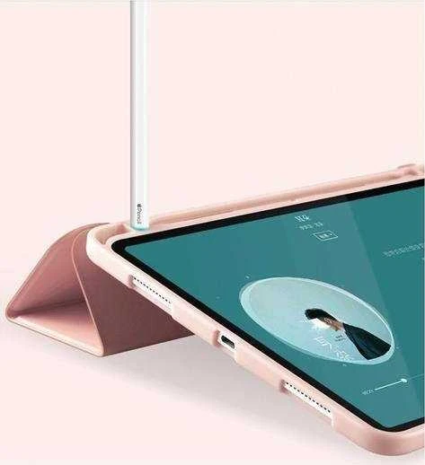 Tech-Protect SC Pen Apple iPad Air 10.9" 2020-2022 / 11" 2024 – dėklas planšetiniam kompiuteriui violetinės spalvos
