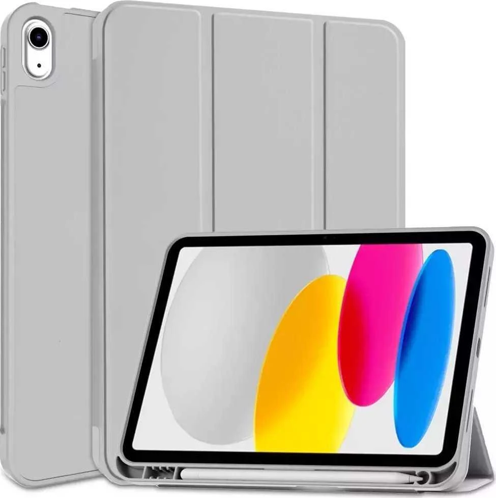 Tech-Protect SC Pen Apple iPad 10.9” 10 / 2022 / 11” 11 / 2025 – dėklas planšetiniam kompiuteriui pilkos spalvos
