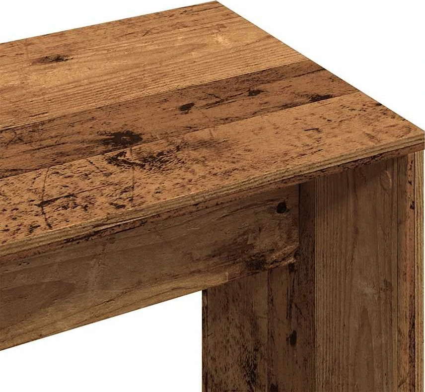 taburetė Old Wood 70x35x45 cm Engineered Wood