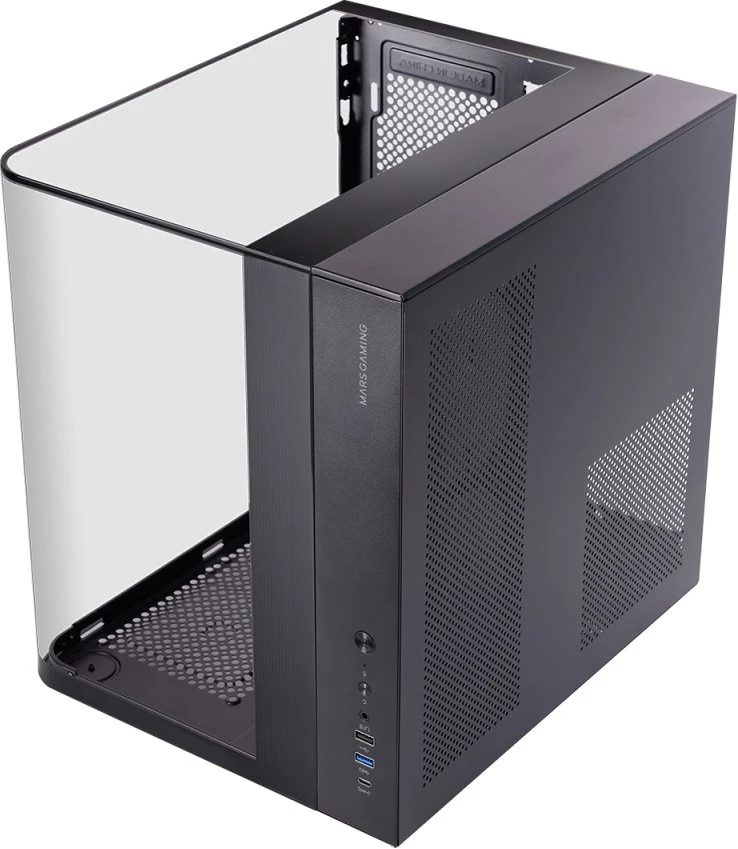 Tacens Mars Gaming MC-INFINIOLITE Midi Tower, juodas