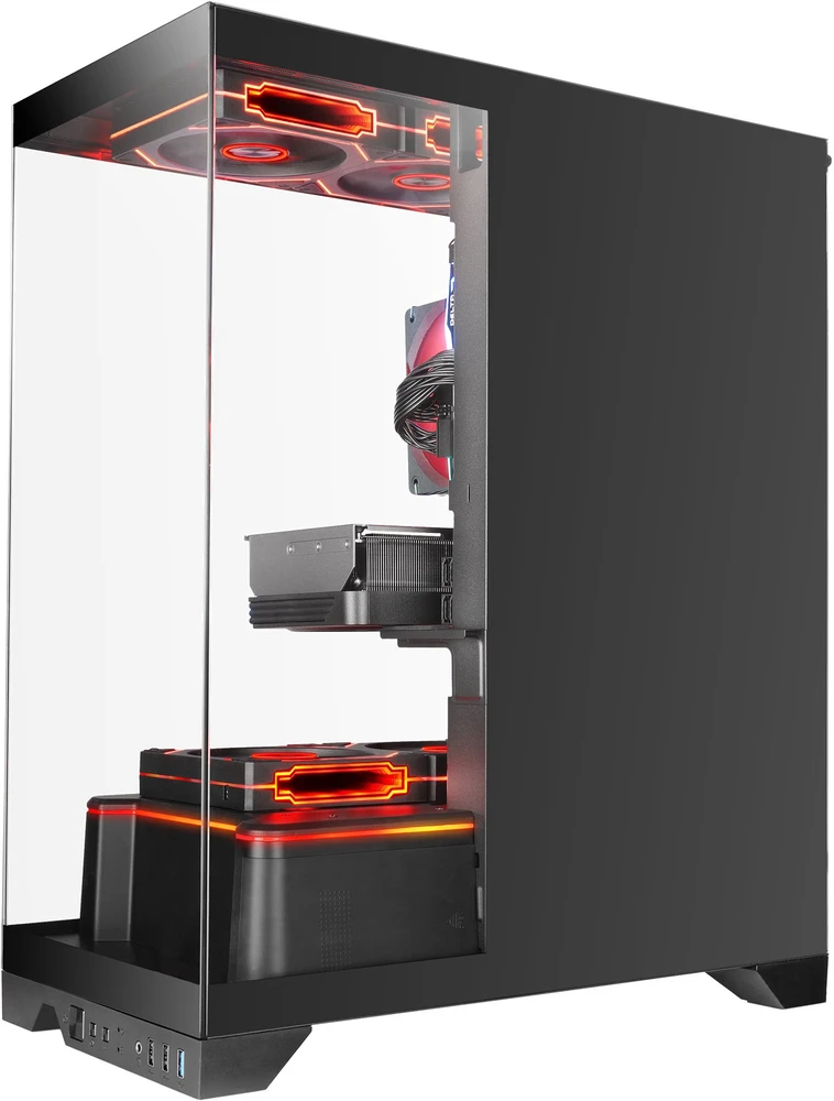 „Tacens Mars Gaming MCPRISMA“ kompiuterio korpusas, Midi Tower, Juodas