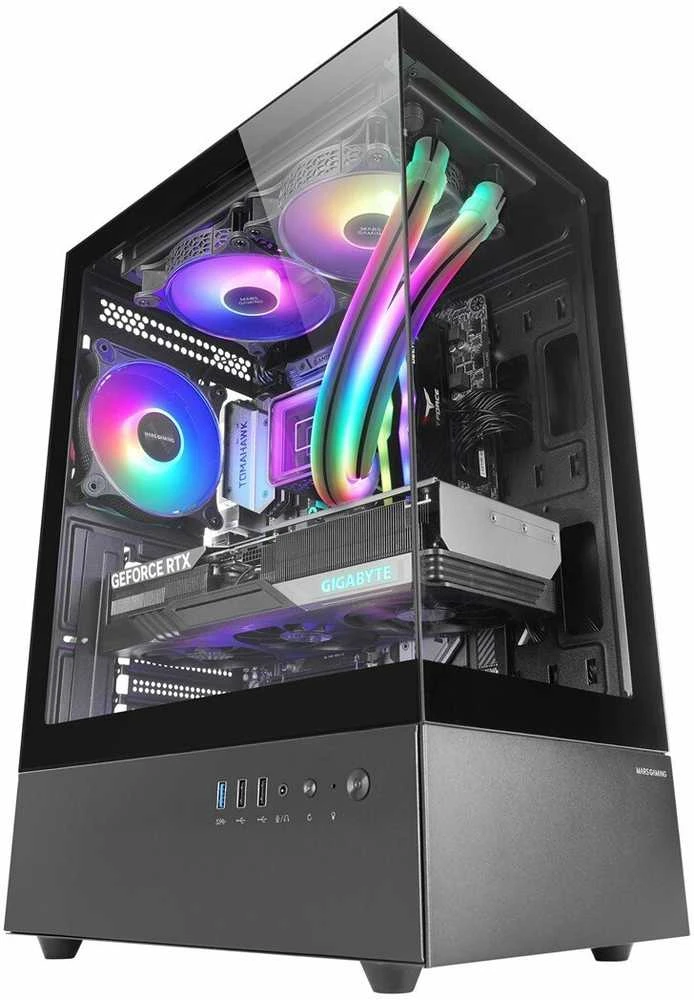 TACENS MARS MC-XO 1x120mm FRGB ATX - korpusas