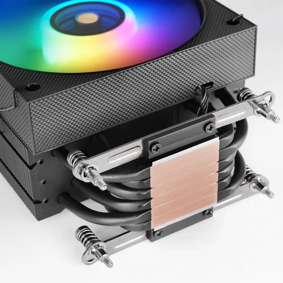 tacens Mars Gaming MCPU-LCD Processor Oro vėsintuvas 12 cm Juodas 1 pc(s)