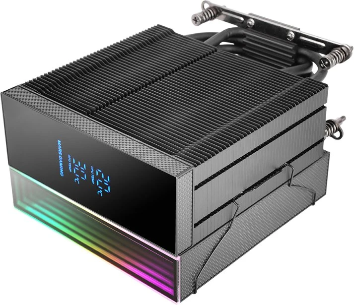 tacens Mars Gaming MCPU-LCD Processor Oro vėsintuvas 12 cm Juodas 1 pc(s)