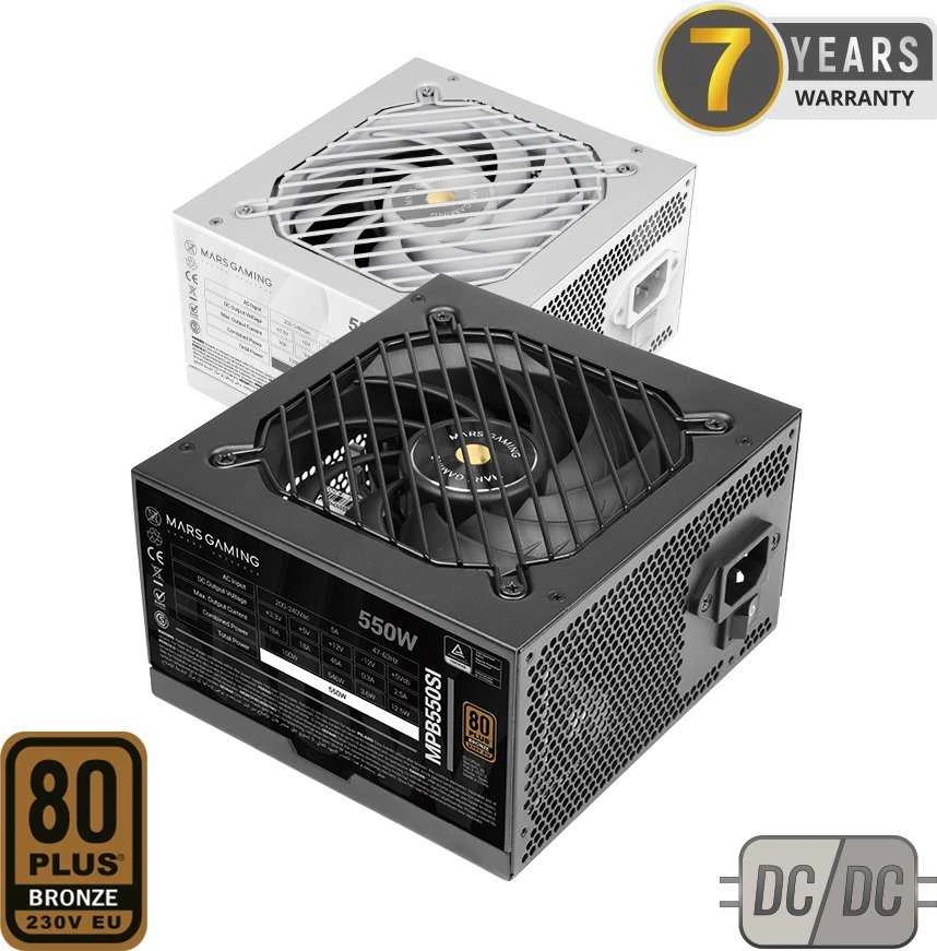 „tacens Mars Gaming MPB750SI“ maitinimo blokas 750 W 24 kontaktų ATX ATX Juodas