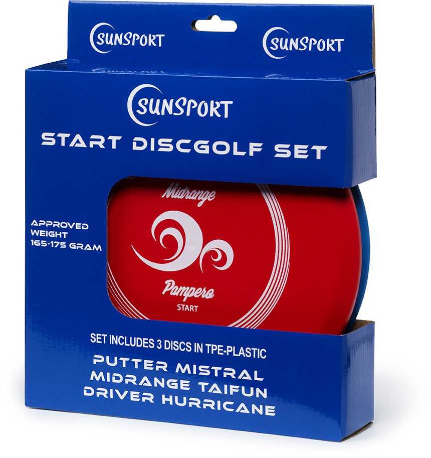 Tactic „Gra DiscGolf“ rinkinys START, Puteris, Vidutinio nuotolio ir varomas plastikinis