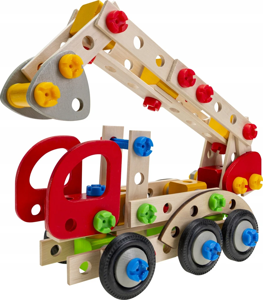 Tactic Kaladėlės gaisrinės automobilio konstravimui 3in1 155 detalės