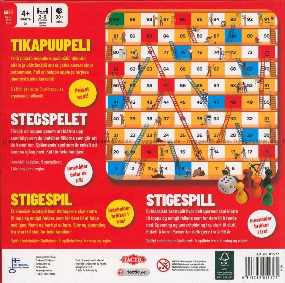 Tactic - Kopėčių žaidimas (DK/NO) (01577)