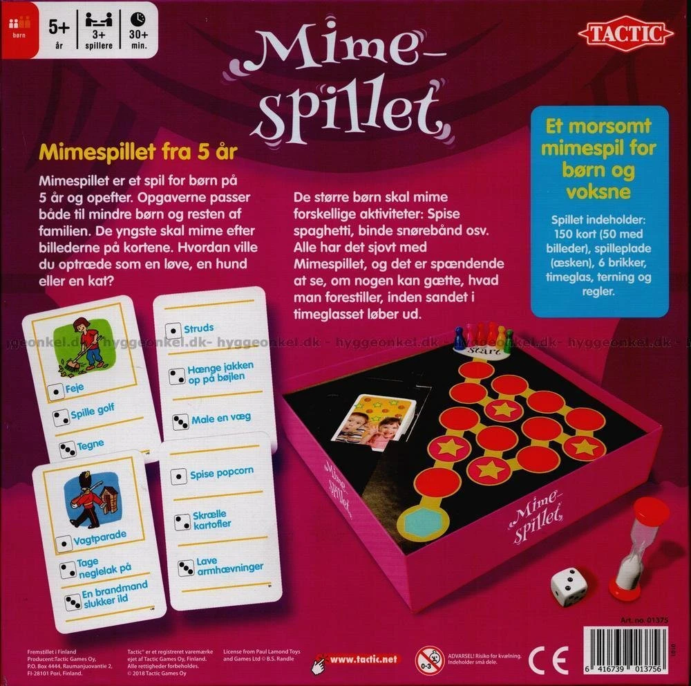 Tactic Mimespillet
