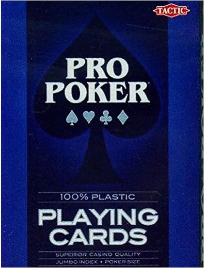 Tactic TACTIC plastikinės kortos. ProPoker plastikinės - 03133