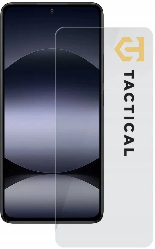 Tactical apsauginis stiklas Shield 2.5D skirtas Xiaomi Redmi Note 14 4G/5G skaidrus