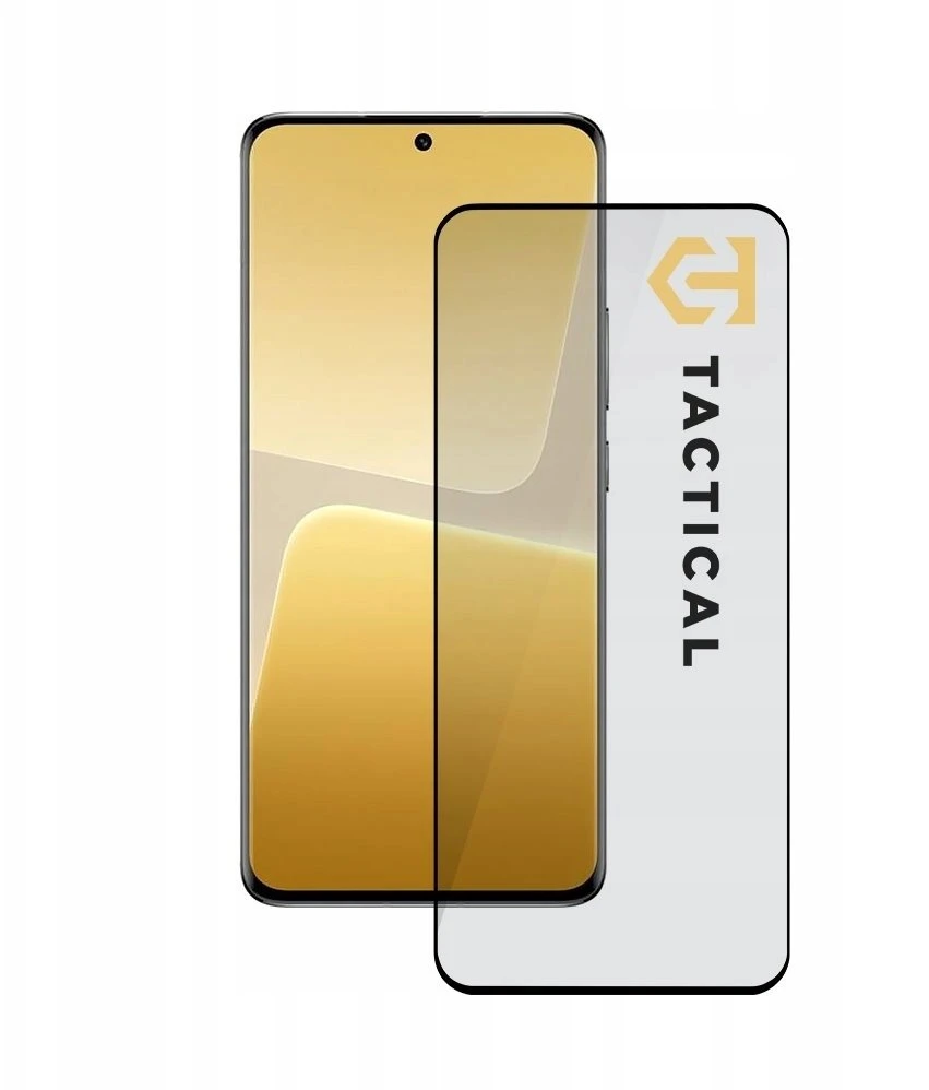 Tactical Glass Shield 5D stiklas, skirtas Xiaomi 13 Pro juodas