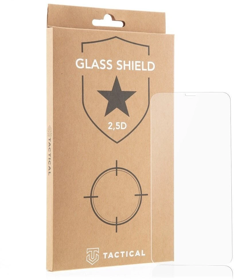 Tactical apsauginis stiklas Shield 2.5D skirtas Xiaomi Redmi Note 12 5G skaidrus
