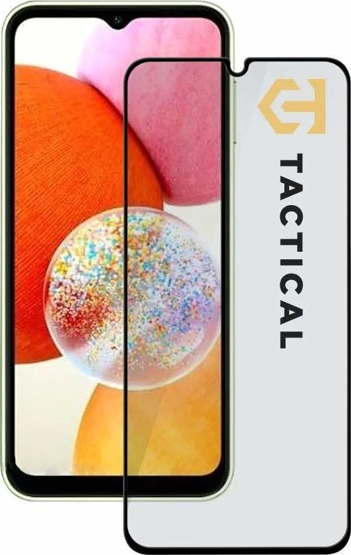 Tactical apsauginis stiklas Shield 5D skirtas Samsung Galaxy A15 4G/5G su juodos spalvos krašteliu