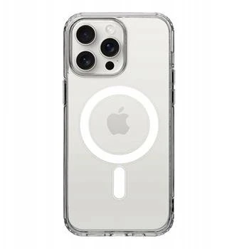 Tactical MagForce dėklas telefonui Apple iPhone 15 Pro Max skaidrus
