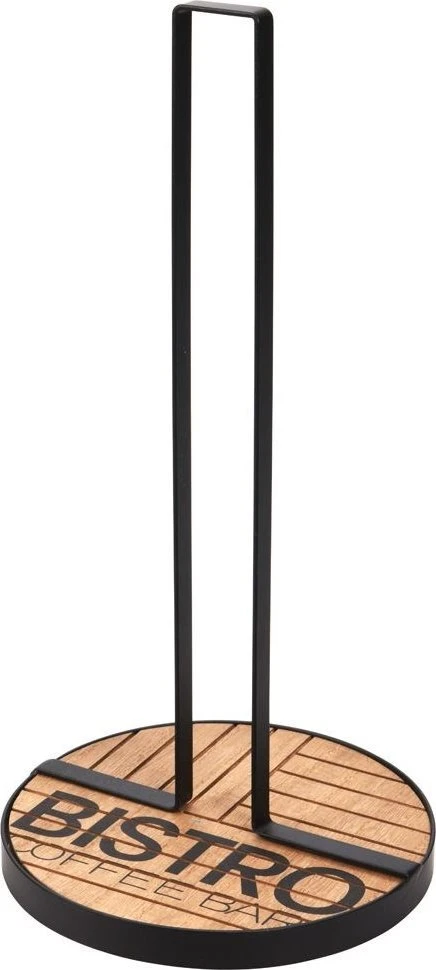 Tadar Popierinių rankšluosčių laikiklis metalinas juoda BISTROT 32 cm