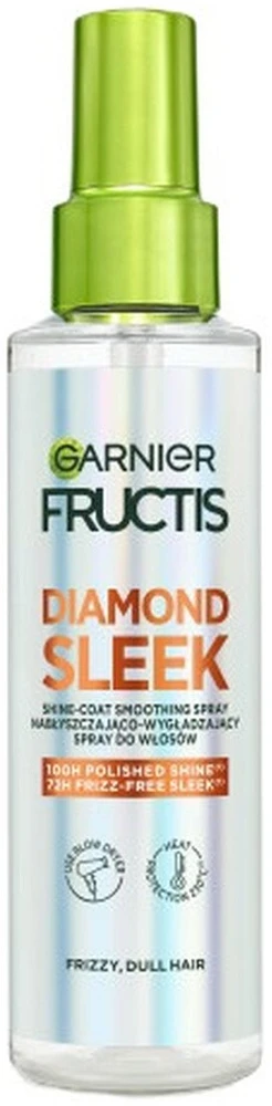 Garnier „Fructis Diamond Sleek“ žvilgesį suteikiantis ir glotninantis plaukų lakas 150 ml