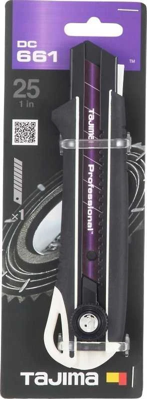 Laužomųjų ašmenų peilis TAJIMA DC661W, 25 mm