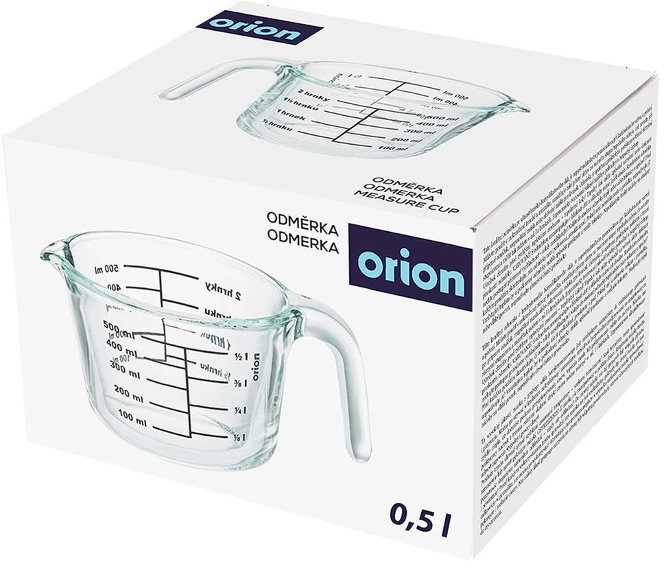Virtuvinės svarstyklės Tala Orion Stiklinis Matuoklis 500 ml - Ergonomiškas ir temperatūrai atsparus