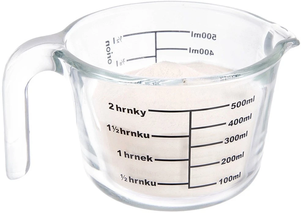 Virtuvinės svarstyklės Tala Orion Stiklinis Matuoklis 500 ml - Ergonomiškas ir temperatūrai atsparus