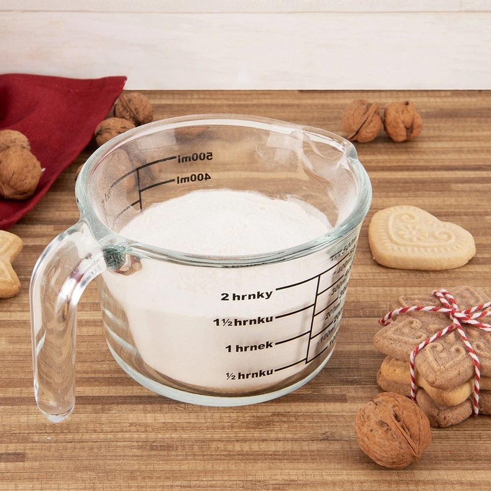 Virtuvinės svarstyklės Tala Orion Stiklinis Matuoklis 500 ml - Ergonomiškas ir temperatūrai atsparus