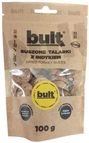 BULT Džiovinti kalakutienos griežinėliai - šunų skanėstas - 100 g