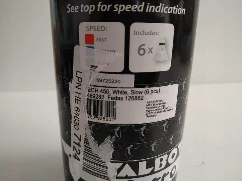 Talbot Torro TT LOT. TECH 450 baltas lėtas 6szt.