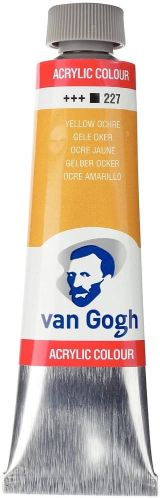 Talens Farby Van Gogh Acrylic Colour Tube Geltona Ochre