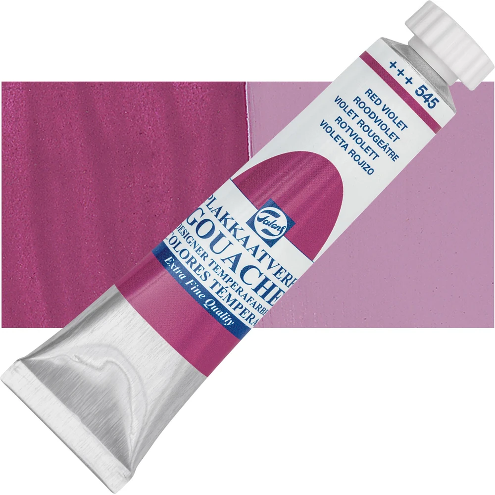 Talens Gouache Extra Fine Quality Tube Raudona Violet 545 (ROY-08045452)