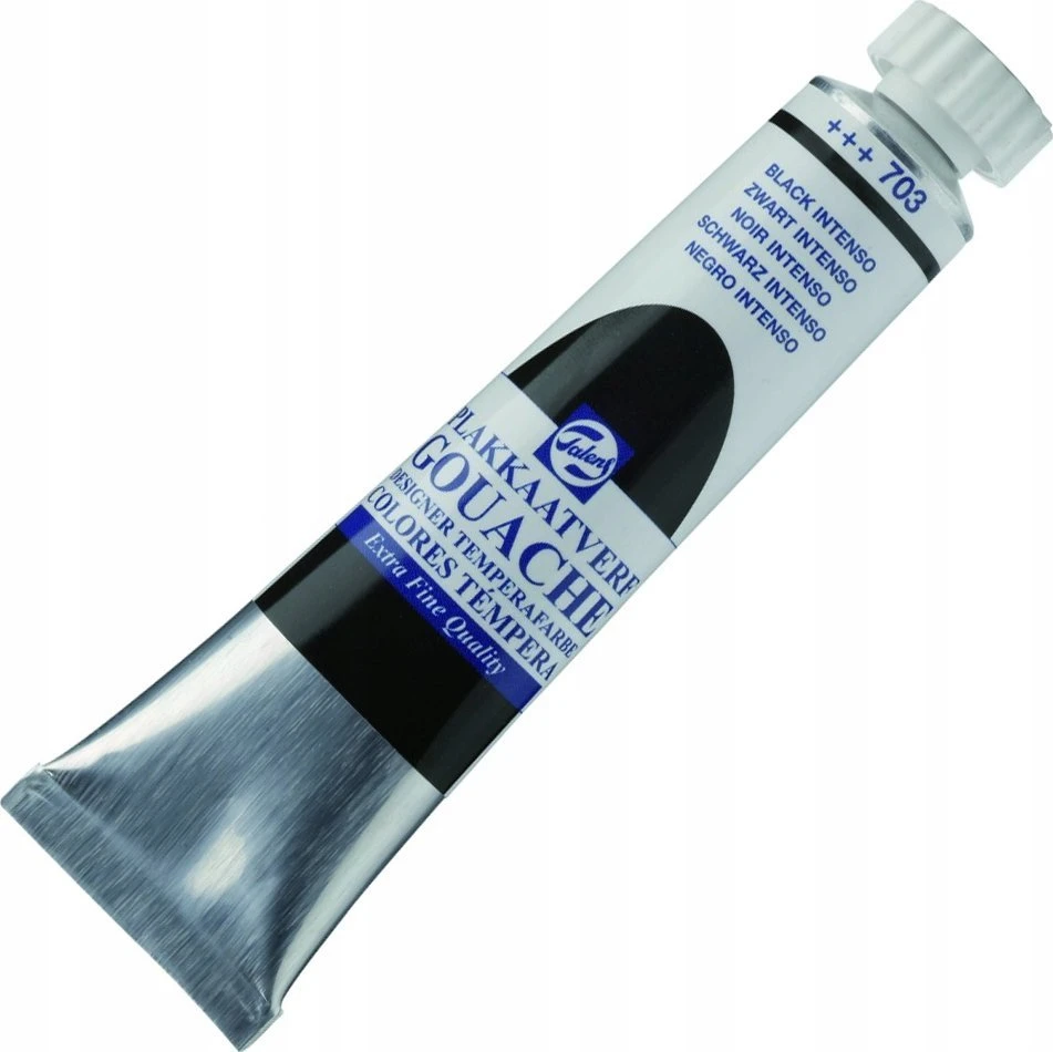 Talens Talens Gouache Extra Fine Farba 20ml 703 Juodas Int