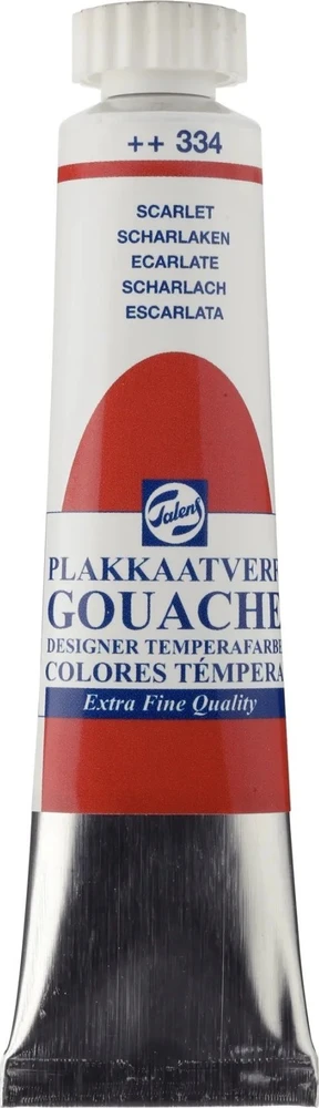 Talens Talens Gouache itin puikios kokybės vamzdelis Scarlet 334