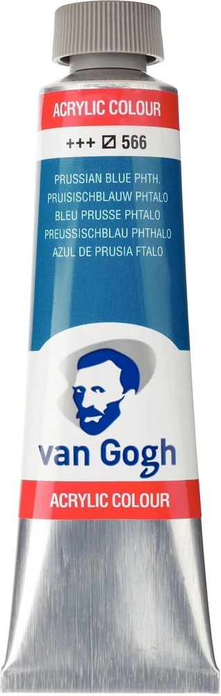 Van Gogh akriliniai dažai 40ml, Prūsijos mėlyni