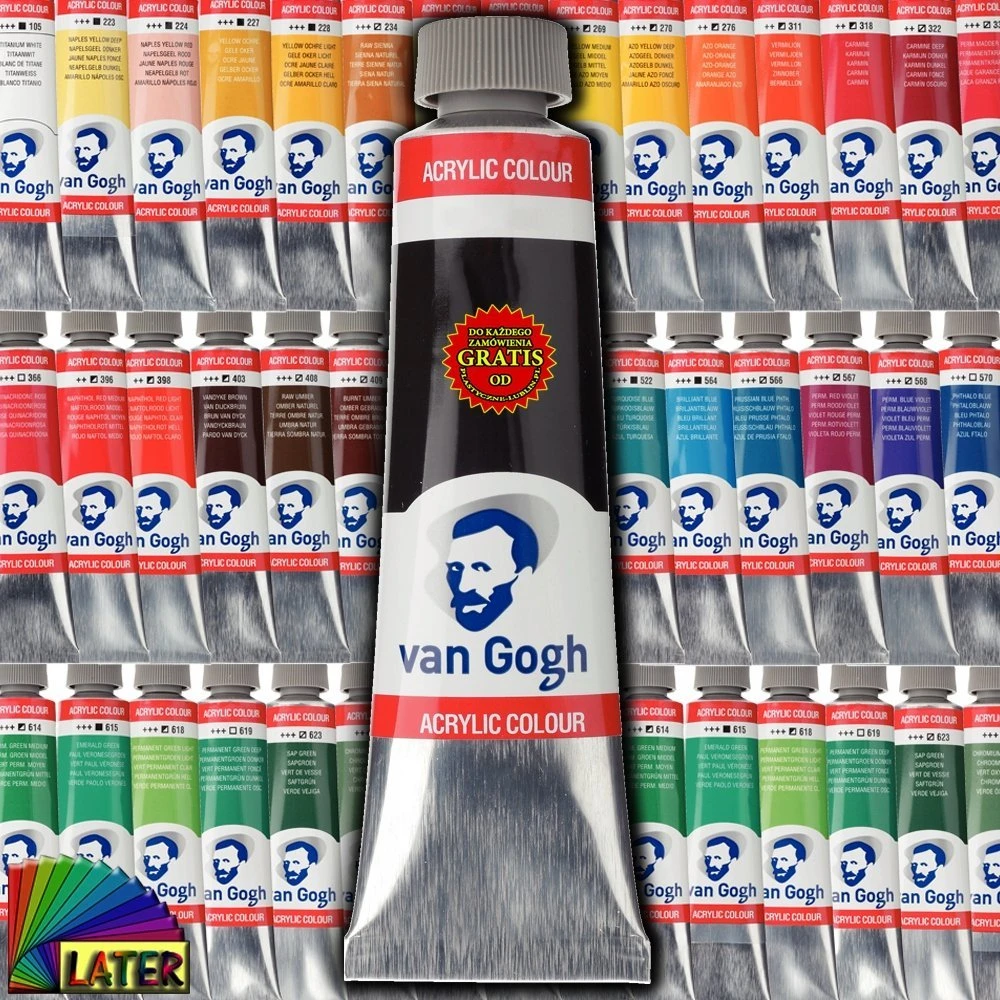 Talens Van Gogh akrilo spalvos vamzdelis Vandyke Brown 403