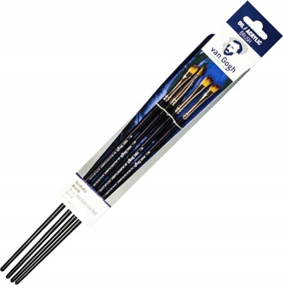 Talens Van Gogh Oil & acrylic brush set | series 302-303-304-305 no. 8