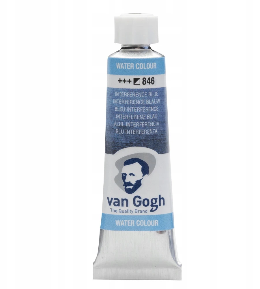 Van Gogh akvareliniai dažai 10ml 846 Interference Mėlyna