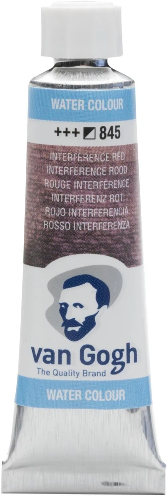 Talens Van Gogh Watercolour Tube Interference Raudona 845 (ROY-20018451)
