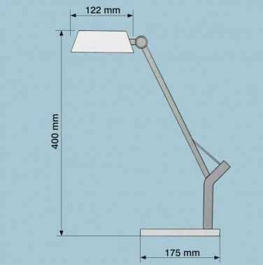 TIROSS METALINĖ STALINĖ LEMPA 48 LED...