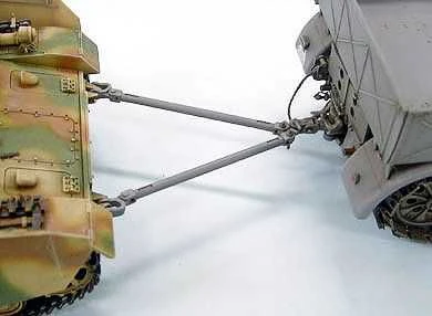 Tamiya Sd.Kfz.9 Famo 18t sunkusis vilkikas 1/35 plastikinis rinkinys